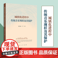 城镇化进程中传统音乐现状及其保护 杨民康 等 著 人民出版社