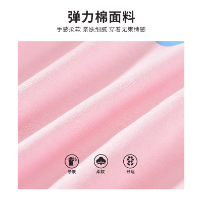 [1件3折]铅笔俱乐部童装2025年秋装新款女童T恤儿童印花上衣中大童百搭长袖衫