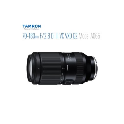 TAMRON腾龙 70-180mmF/2.8 Di III VC VXD G2全画幅大光圈远摄变焦镜头EF卡口 微单镜头 海外版 全新 新款 70-180mm G2 二代 索尼卡口