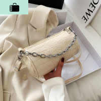 夏天森系小包包少女2020网红新款潮圆桶包单肩包斜挎包女百搭insNEW LAKE女斜挎包