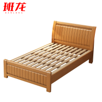 班龙单人床121*206*96cm榉木色张