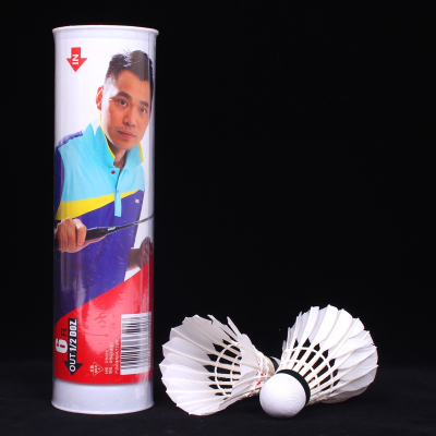  红双喜(DHS)羽毛球12只装鹅毛室内外比赛训练用球6只_402A常规款6只装鹅毛球