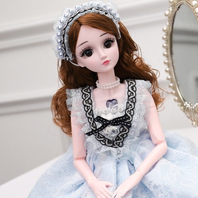 60cm会说话的超大俏芭妃婚纱芭比娃娃套装女孩玩具女单个装洋娃娃60厘米娃娃：夏樱公主无音乐版送礼盒装-