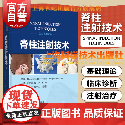 脊柱注射技术 TheodorosTheodoridis JuergenKraemer上海科学技术出版社脊柱源性疼痛基础理