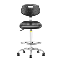 臻远ZY-7951防静电椅子车间流水线升降椅子 60-80厘米五爪加高带脚踏圈