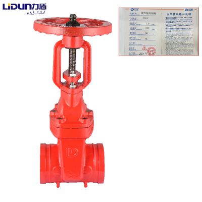 力盾 弹性座封闸阀 Z81X-16Q DN300 台