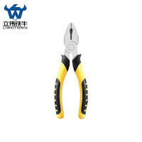 立伟铁牛虎皮柄钢丝钳8寸/把