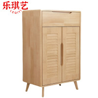 乐琪艺 实木鞋柜 两门 个