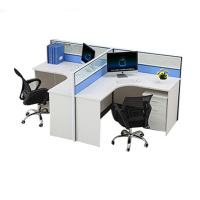 悦雅阁 转角办公桌 1400*1400*1100 位