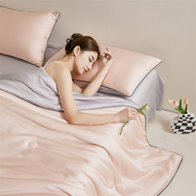 2026新款夏被夏凉被天丝空调被四件套单人凉感薄款被子可机洗