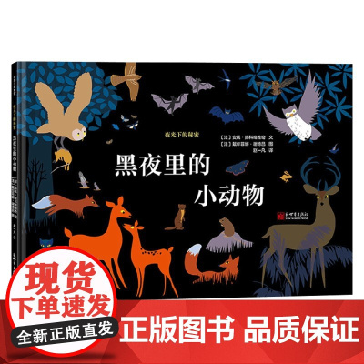 黑夜里的小动物 3-8岁 安妮·扬科略维奇 著 儿童绘本