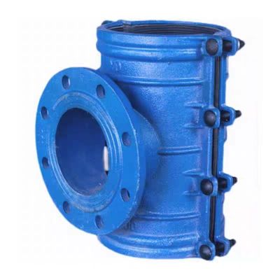 中锦科技 铸铁马鞍三通 哈夫节三通 DN300×80 个