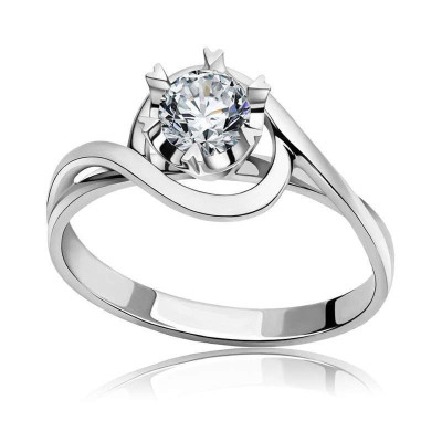 梦克拉MkelaPt950铂金钻石女戒求婚订婚戒指醉爱54分K-LK-M级50-59分