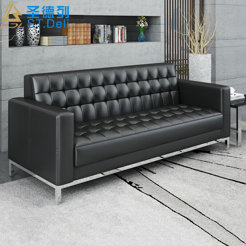 圣德列 办公沙发简约商务沙发办公室接待会客沙发单人位