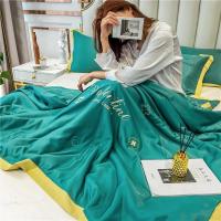 家柏饰(CORATED)天丝夏凉被双人夏季空调被冰丝夏被可水人薄款被子夏天被芯