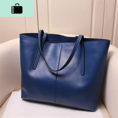 欧美简约洋气大容量手提大包包女斜挎软皮时尚商务单肩休闲托特包NEW LAKE女士手提包