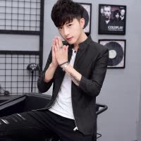 SUNTEK2021新款春秋休闲男士外套秋季青年韩版潮流夹克修身帅气男装秋装夹克