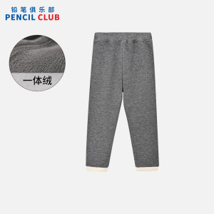[1件3折]铅笔俱乐部童装2025年秋冬新款女童打底裤中大童加绒加厚裤子儿童长裤