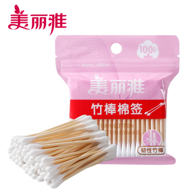 美丽雅竹棒棉签100支装 HC068780
