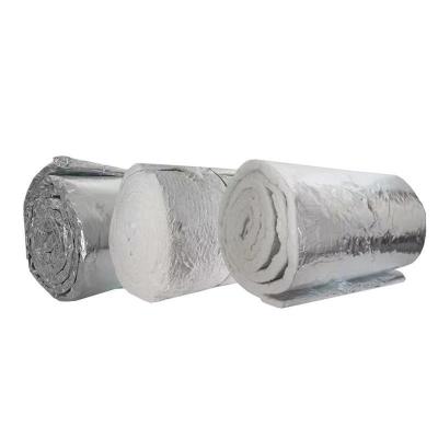 铁工邦 陶瓷纤维毯防火棉保温防寒棉 0.61米*5米*30mm双面铝箔 卷