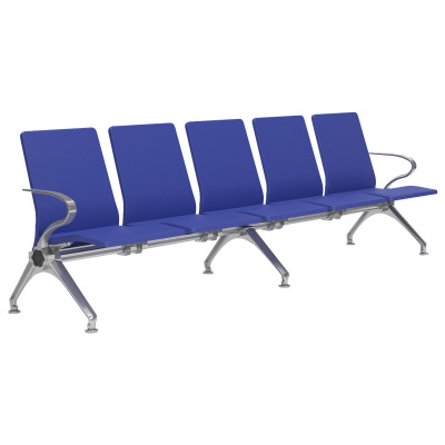 科朔 公共椅公共排椅银行等待椅机场等待椅排椅 五人位KS-T29-05A&B