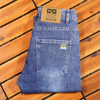 [上市]牛仔裤男夏季薄款透气百搭韩版修身潮牌弹力小直筒裤