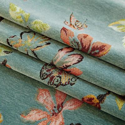 家柏饰(CORATED)欧式茶几桌布长方形雪尼尔绒面刺绣绣花美式茶台电视柜餐桌垫