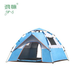 劲脉 野营帐篷 蓝色-200*150*110CM 顶