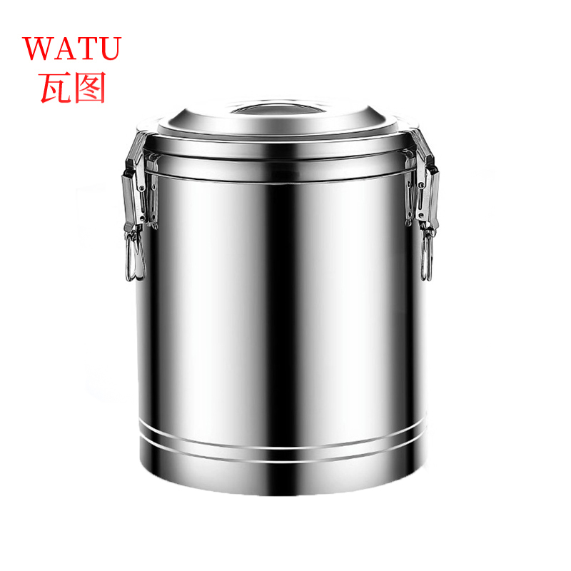 瓦图 不锈钢保温桶无龙头 40L 个