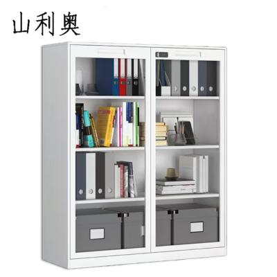 山利奥 玻璃展示柜 120cm*100cm*35cm 1个