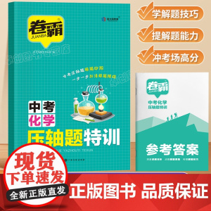 2023版卷霸中考化学压轴题全解析专项训练挑战压轴题中考化学知识点精讲精练七八九年级初中初一二三总复习资料书数理化金太阳