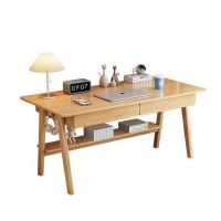 班龙双抽书桌100*55*75cm张