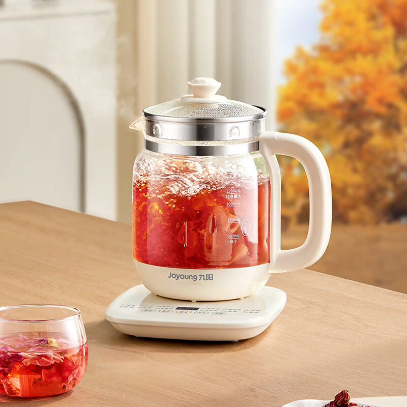 九阳养生壶K15F-WY4121奶油白