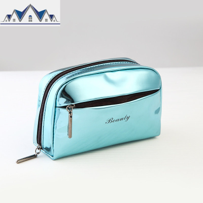 简约差旅行化妆品小包便携大容量化妆包洗漱包防水PU化妆品收纳包 三维工匠