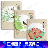 宋画临习三册(花卉+草虫+禽鸟) [正版]三易绘画技法丛书 赠视频示范课 国画 人物 山水 花鸟 三大画科技法教程初学入