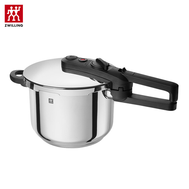 双立人(zwilling) ecoquick ii压力锅 6l 不锈钢高压锅电磁炉燃气灶