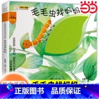 毛毛虫找妈妈+一年十二个月+爱吃蔬菜的好朋友 [正版]小笨熊 幼儿园早教翻翻书洞洞书 毛毛虫找妈妈 精装婴幼儿情景体验认