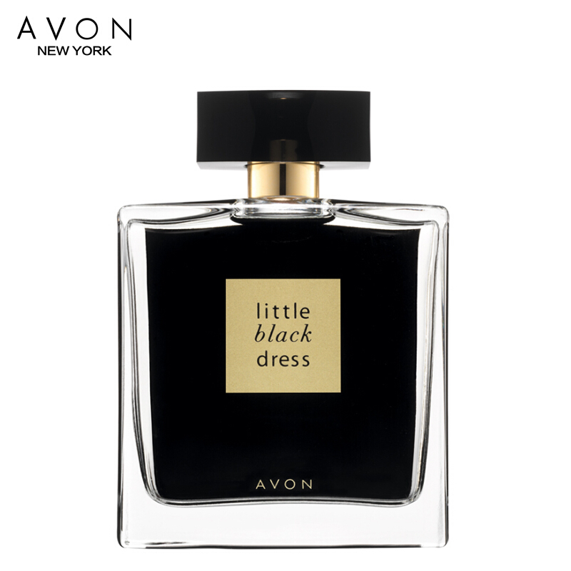 雅芳邓伦同款小黑裙喷雾香水50ml清新自然花香调学生正品