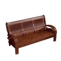 依琳达 实木沙发三人位 LD-S3 张