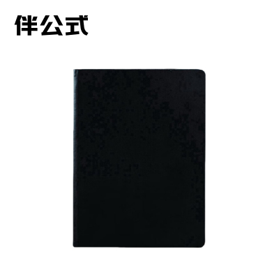 伴公式B129916K 80页/本 PU仿皮笔记本 黑色