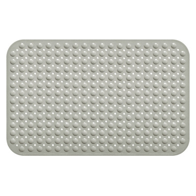 美帮汇灰色洗手间防滑垫浴室防摔垫卫生间淋浴脚垫家用厕所防水地垫