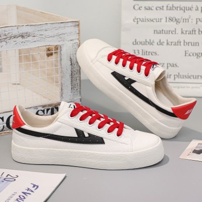 回力(Warrior)新款百搭低帮帆布鞋透气运动休闲鞋情侣款