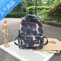 FENGHOU日系新款15.6寸防水电脑双肩书包印花男女ins校园初高中大学生包学生书包