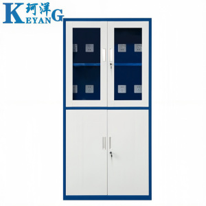 珂洋 充电柜 上玻下铁(蓝白套色) 台