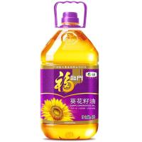 福临门压榨一级葵花籽油4L