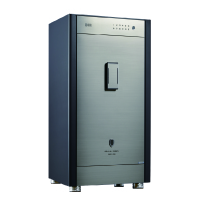 驰球2023新款保险柜100R灰色新国标大尺寸防火防盗防撬家用智能重型保险箱不锈钢防钻呼吸灯电控远程报警功能