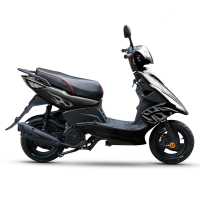 风感觉全新摩托车125cc鬼火踏板车五代战速助力燃油车可上牌