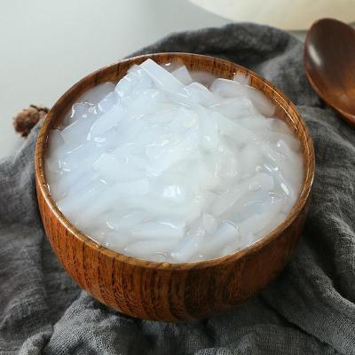 椰果原味桶装椰果粒珍珠奶茶专用冰粥配料长条椰果果肉袋装椰果1kg（0.5cm）