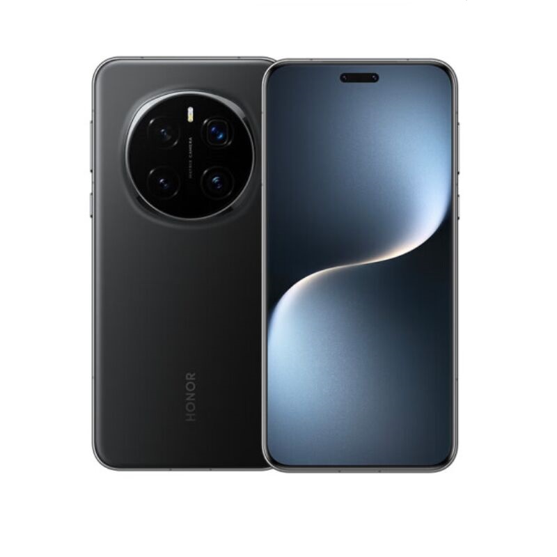 荣耀Magic7 Pro 绒黑 12GB+256GB 骁龙8至尊版5G芯 2亿高清像素 100W快充 5850毫安海湖电池 防尘防水5G手机