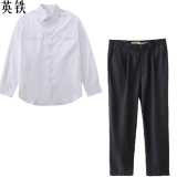 白色长袖工作服 （可定制）